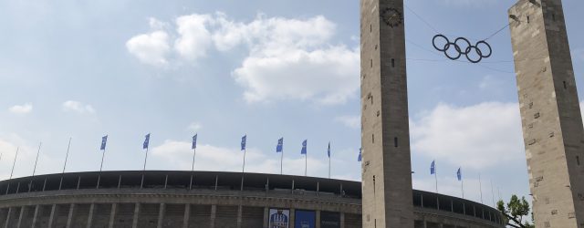 Hertha Berlin at Olympic Stadium