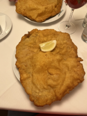 Schnitzel at Figlmüller