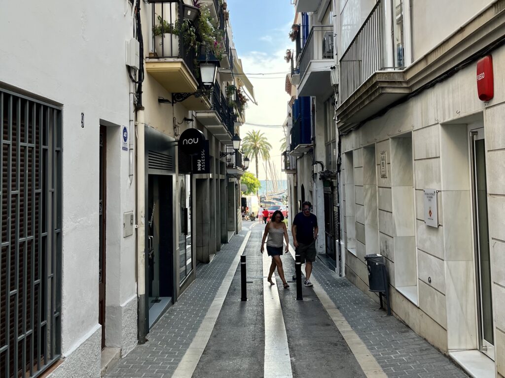 Narrow Street of Sitges