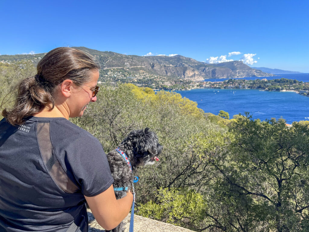 Villefranche-sur-Mer in the Distance