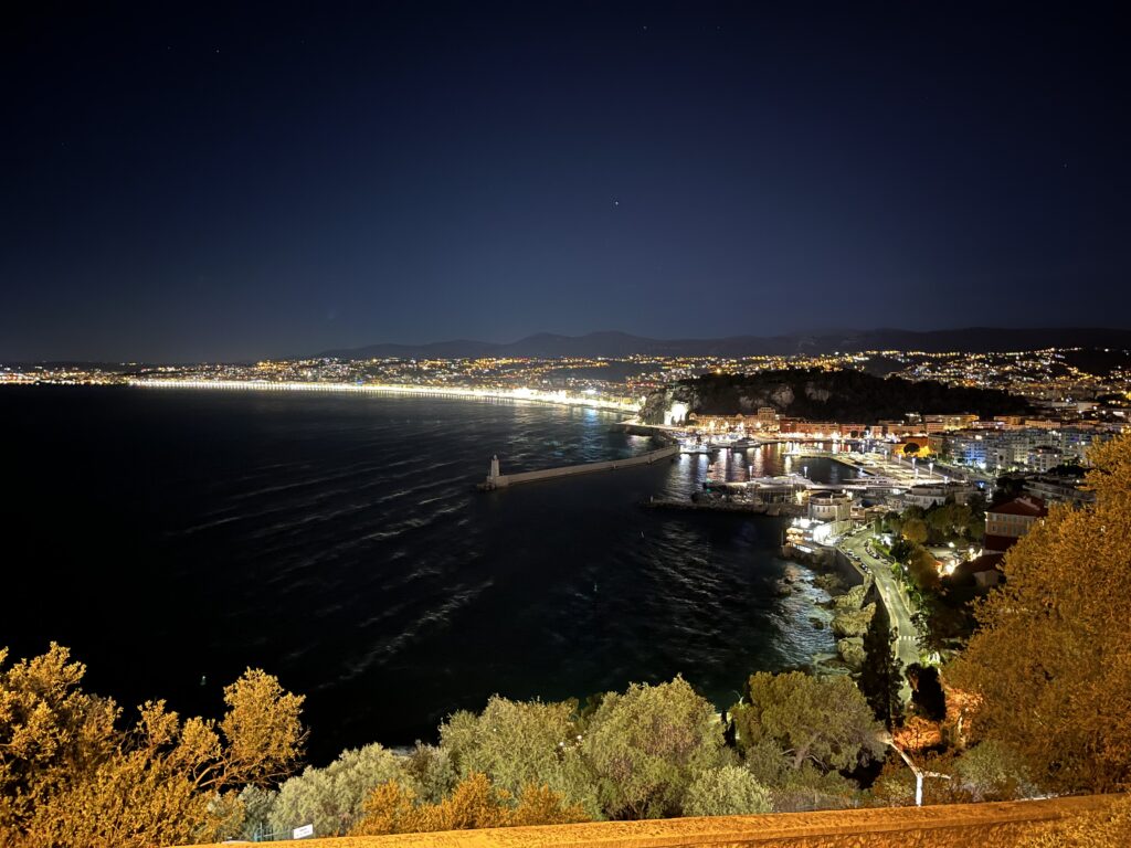 Old Port of Nice at Night