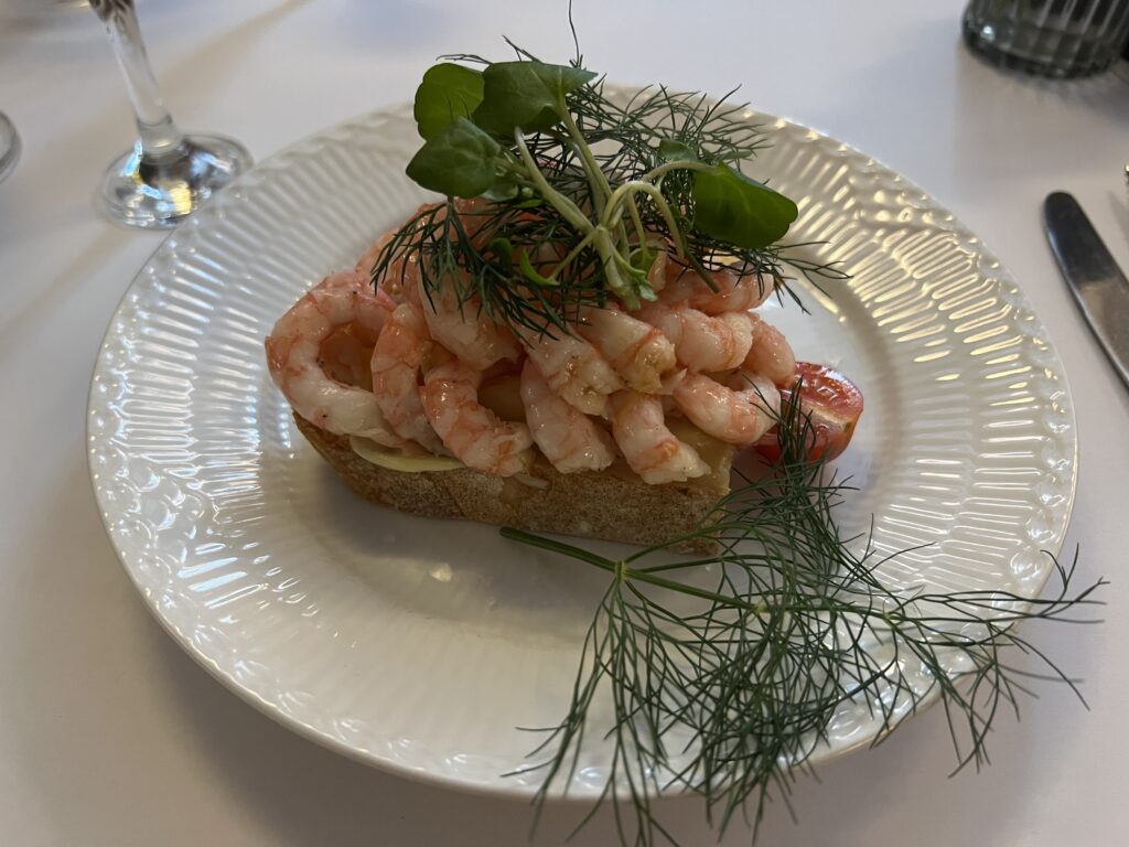 Shrimps Sandwich at Told & Snaps