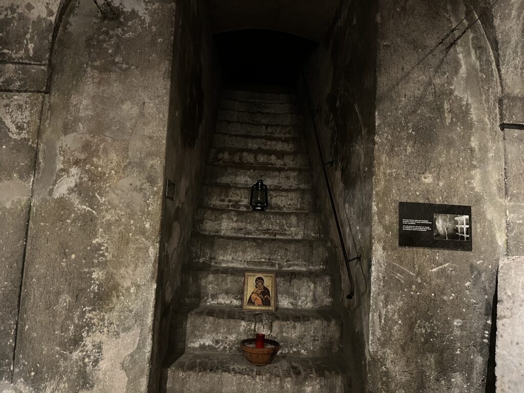 Operation Anthropoid, Stairs where Nazi's finally entered the crypt