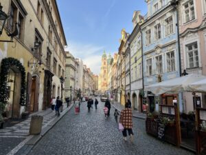 Sightseeing in Prague