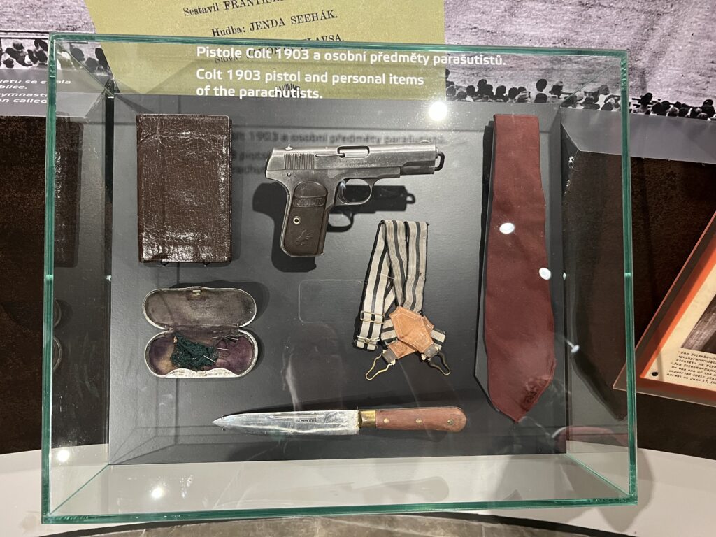 Weapons that belonged to the resistance fighters