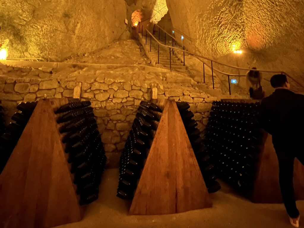 Ruinart Champagne Cellar