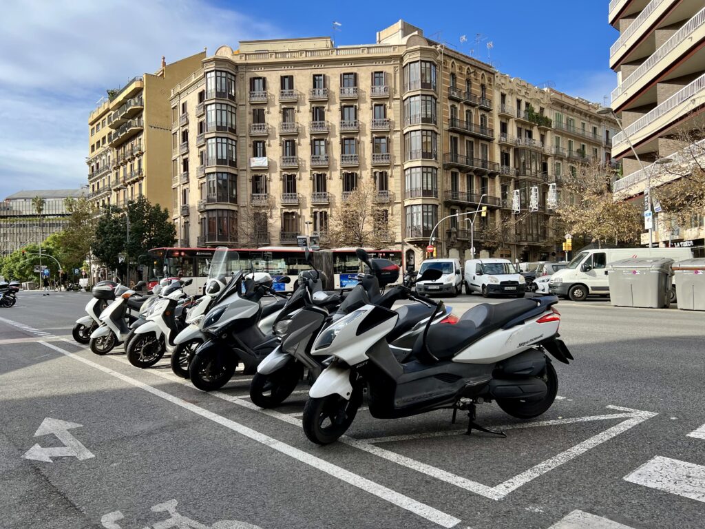 Moped Parking