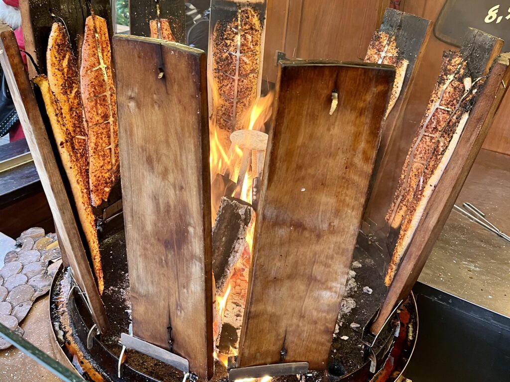 Flammlachs: Slabs of Wood Roasted Salmon