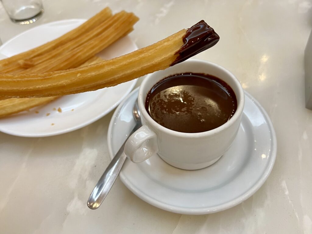 Churros and Chocolate, Chocolatería San Ginés