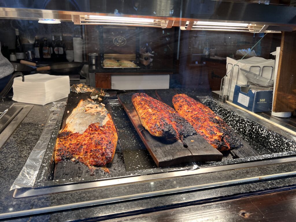 Flammlachs: Slabs of Wood Roasted Salmon