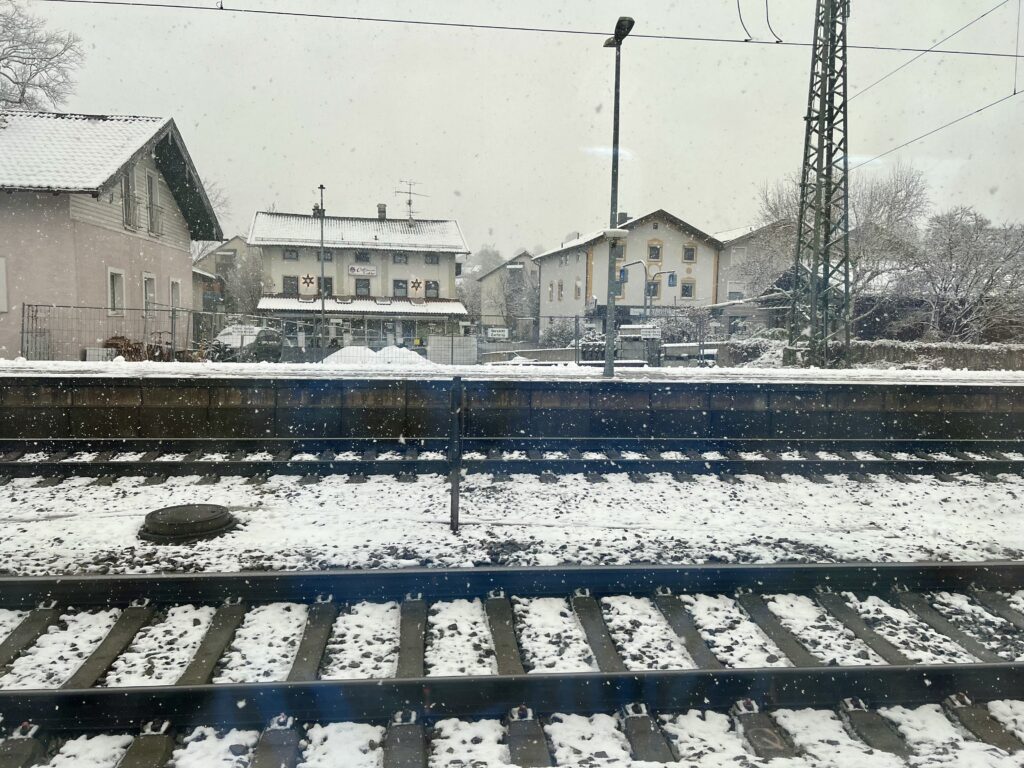Along the Train Ride to Salzburg