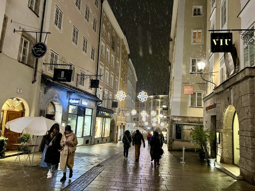 Snowy Salzburg