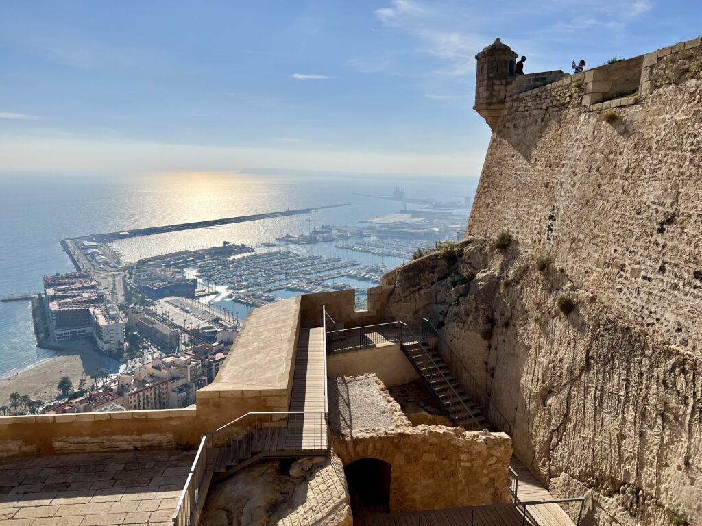 View from Santa Bárbara Castle