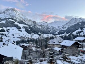 Staying in Adelboden, Switzerland