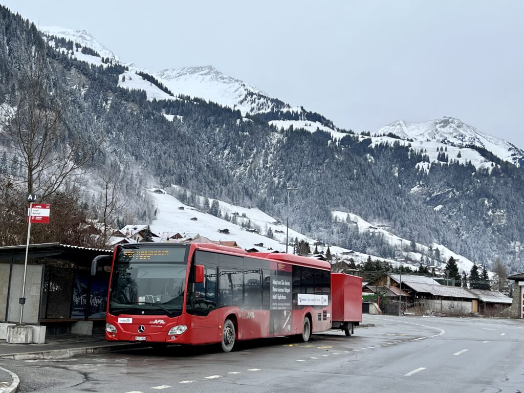 The Bus to/from The Cambrian