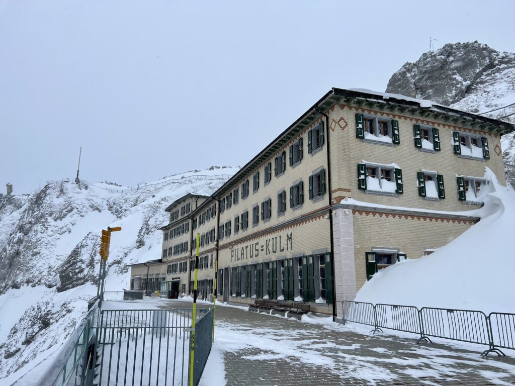 Hotel Pilatus-Kulm, One of Two Hotels at the Top