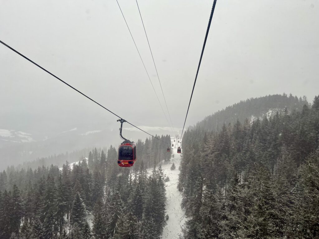 On the Way Down from Mount Pilatus