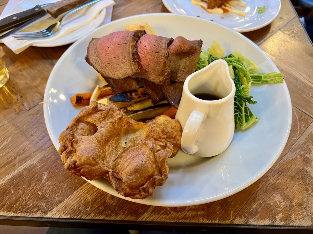 Sunday Roast at Punch Tavern