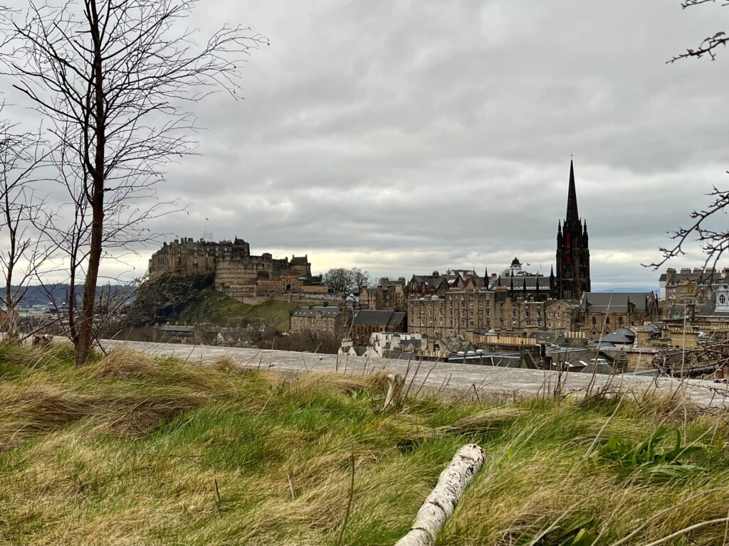 View from the National Museum of Scotland Rooftop