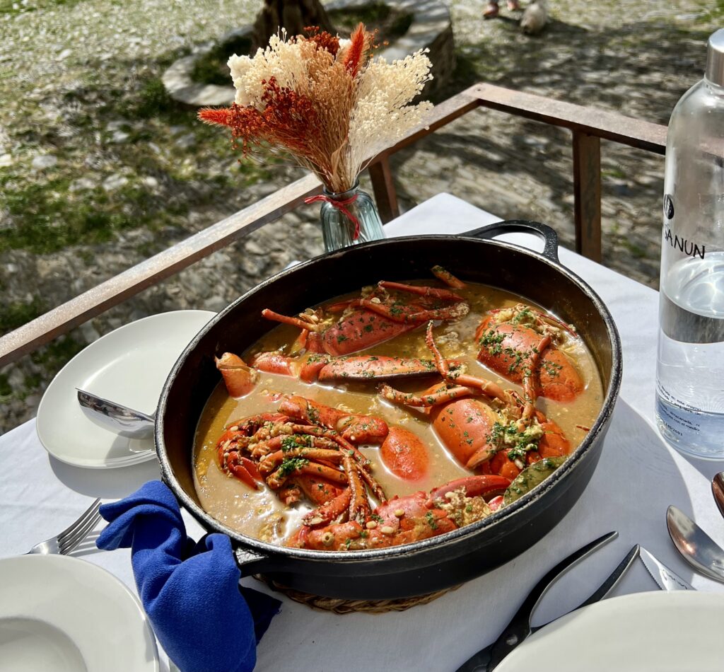 Soupy Lobster Rice at Casa Nun