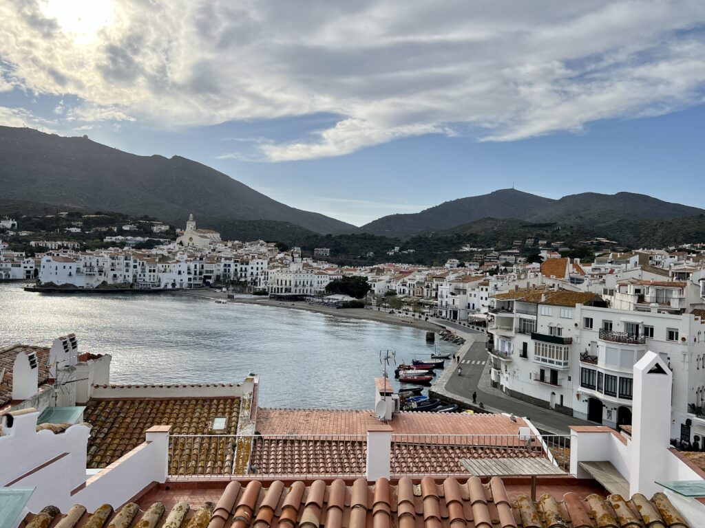 View From our airbnb Balcony