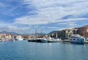 View of Port de Nice from the Bay