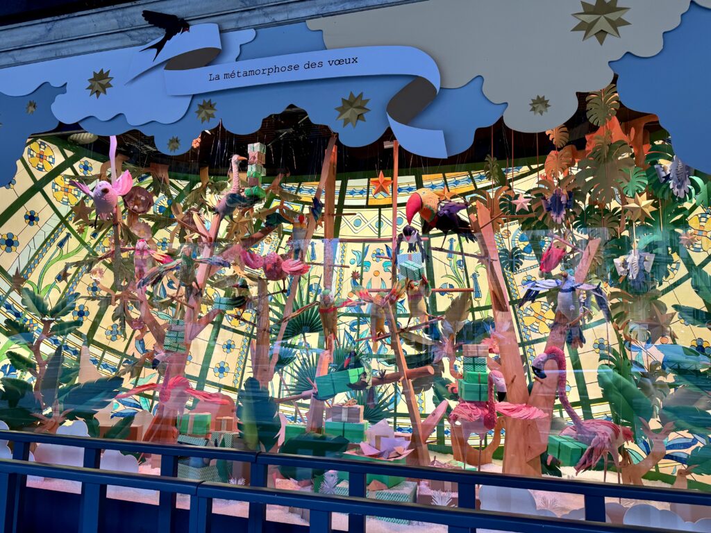 One of the Galeries Lafayette Windows