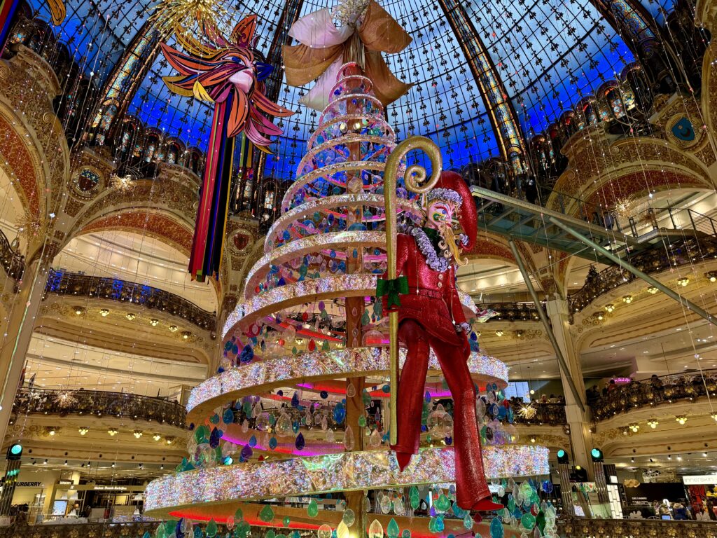 The Galeries Lafayette Christmas Tree