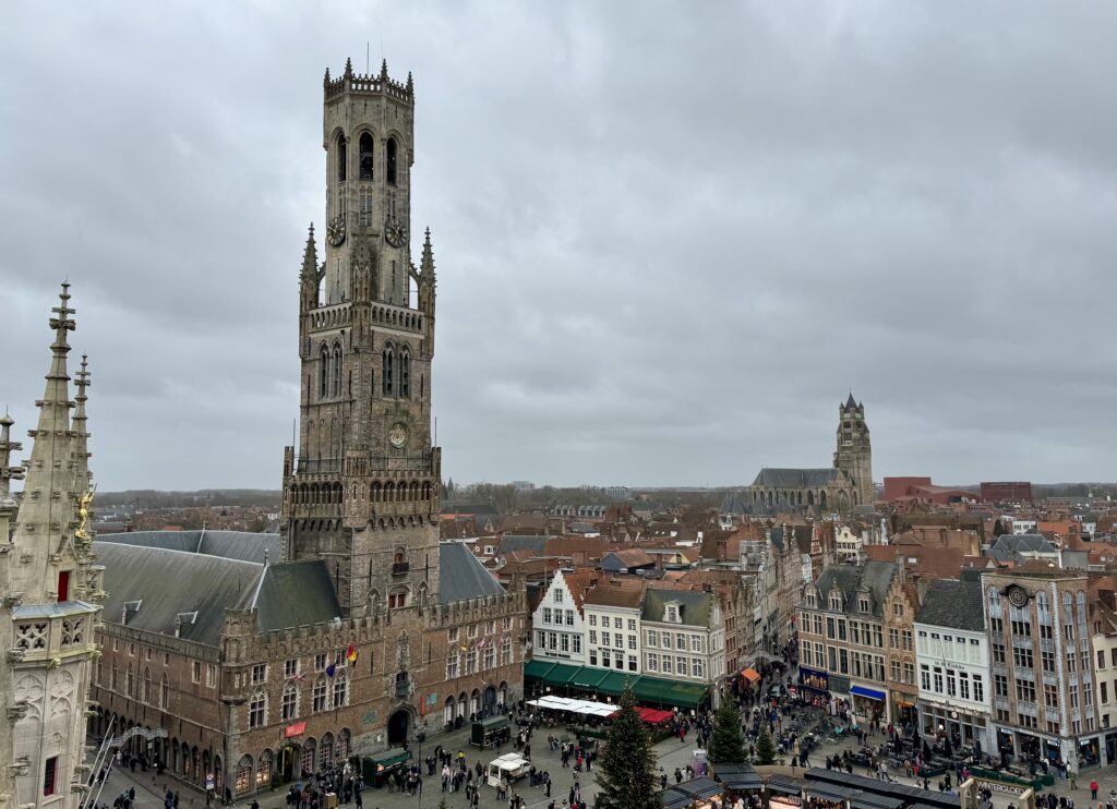 View of the Belfry from Historium Tower
