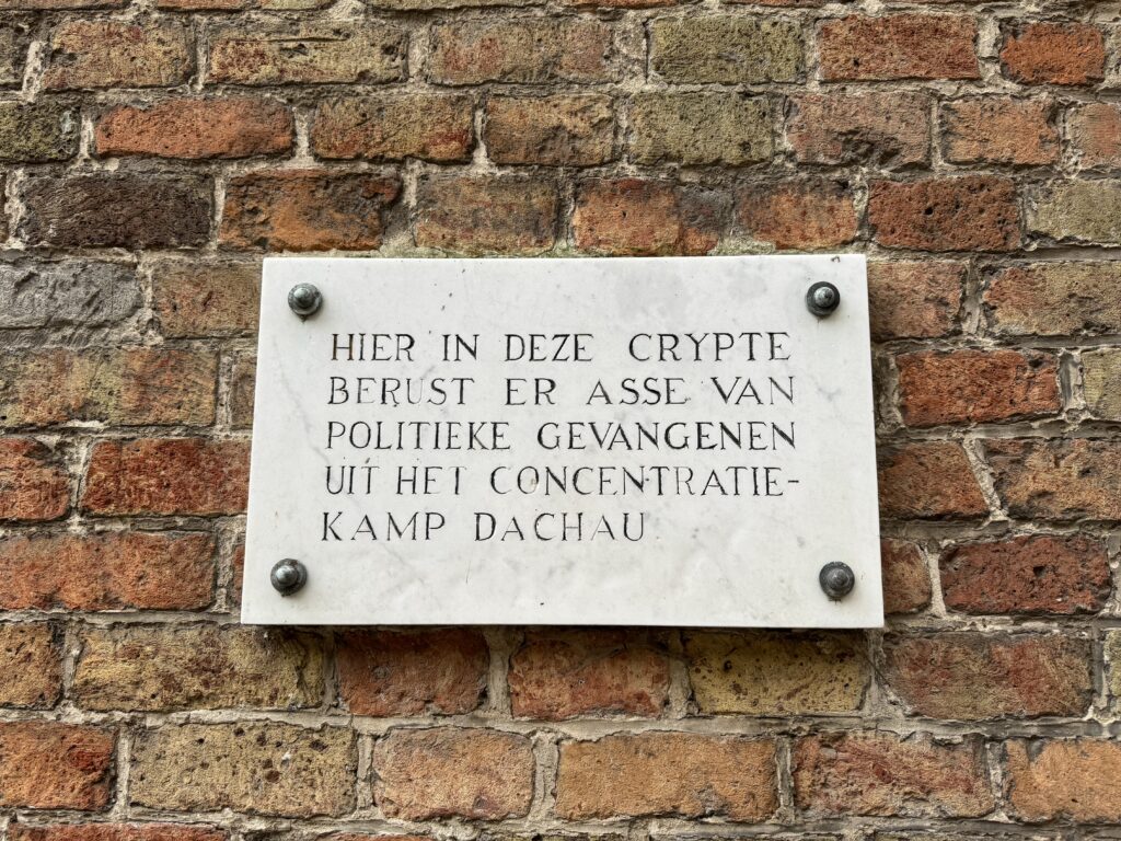 Plaque for the Crypt