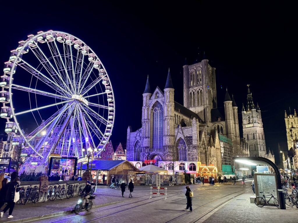 Ferris Wheel at Ghent Christmas Market