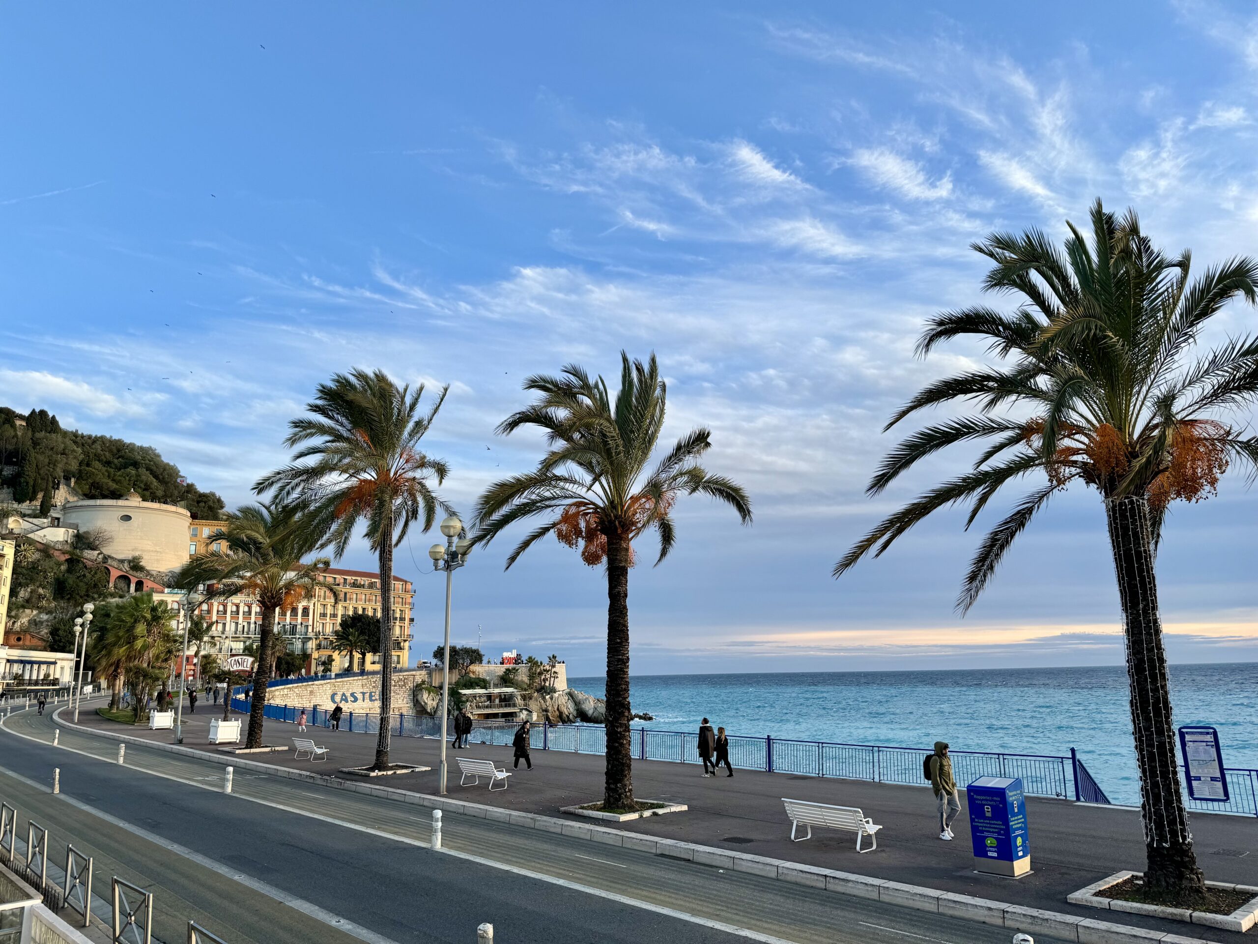 Nice, France in December