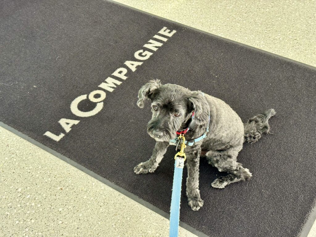 At La Compagnie Check-in Counter