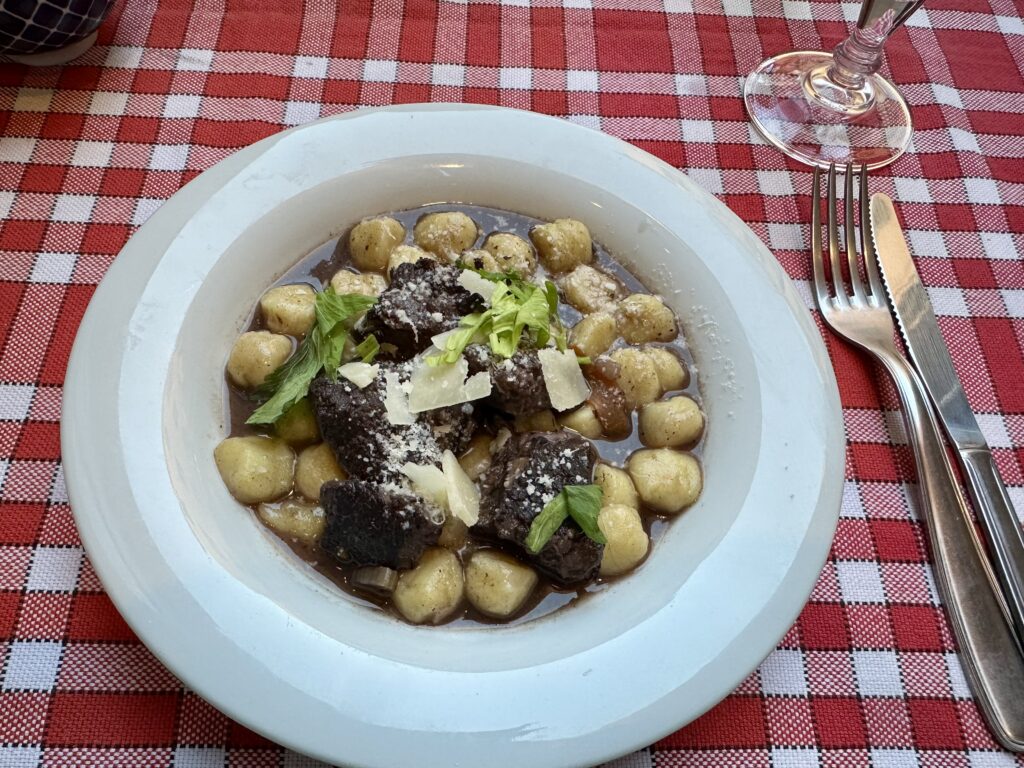 Beef Stew Gnocchi at Casa Tua