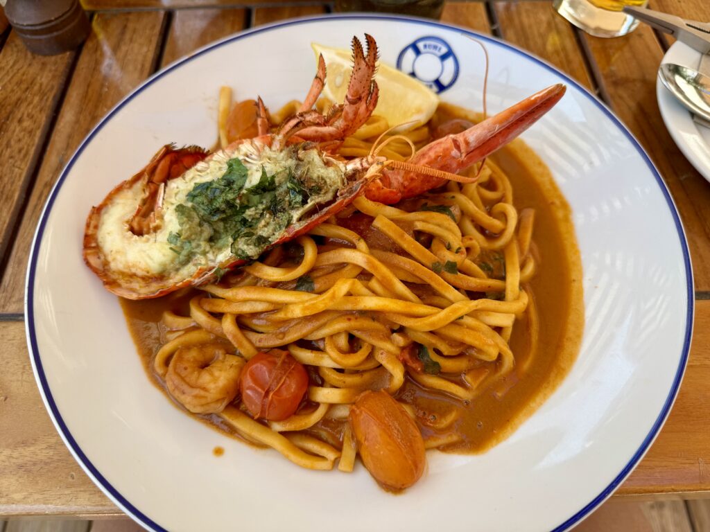 Scialatielli with lobster