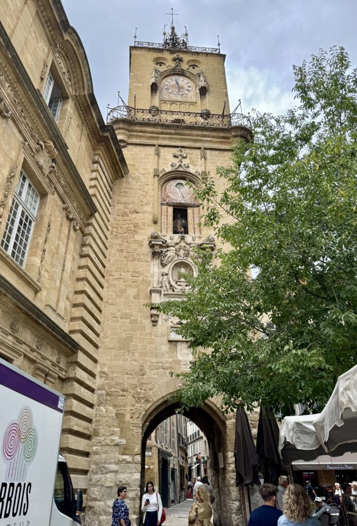 The Clock Tower of Aix-en-Provence