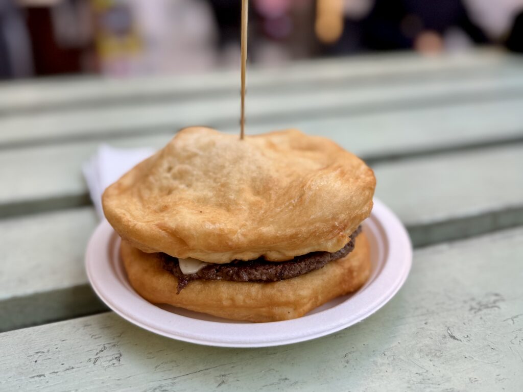 Lángos Lamb Burger