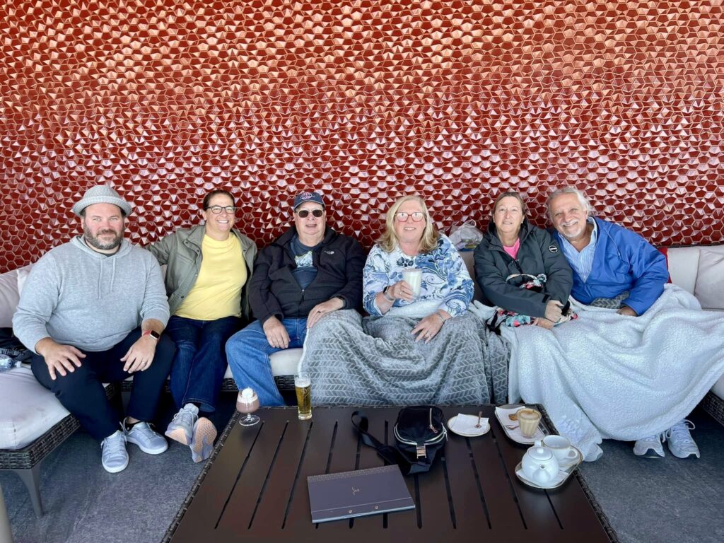 L-R: Nik, Julie, Len, Andrea, Debbie and Jerry