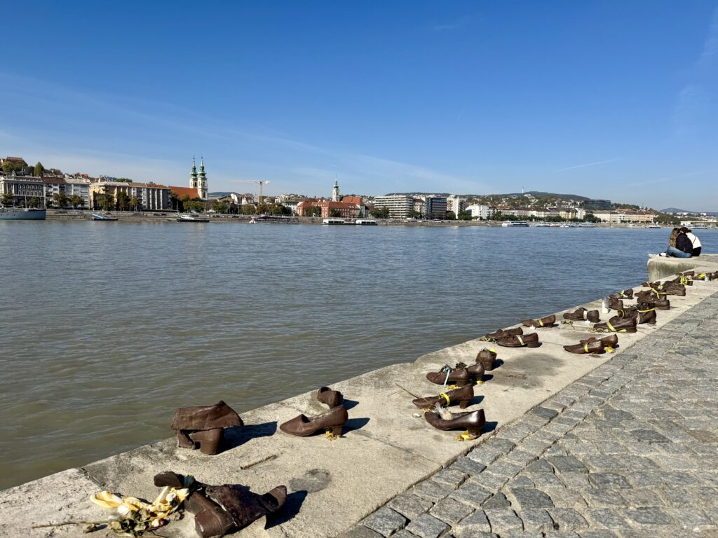 Shoes on the Danube