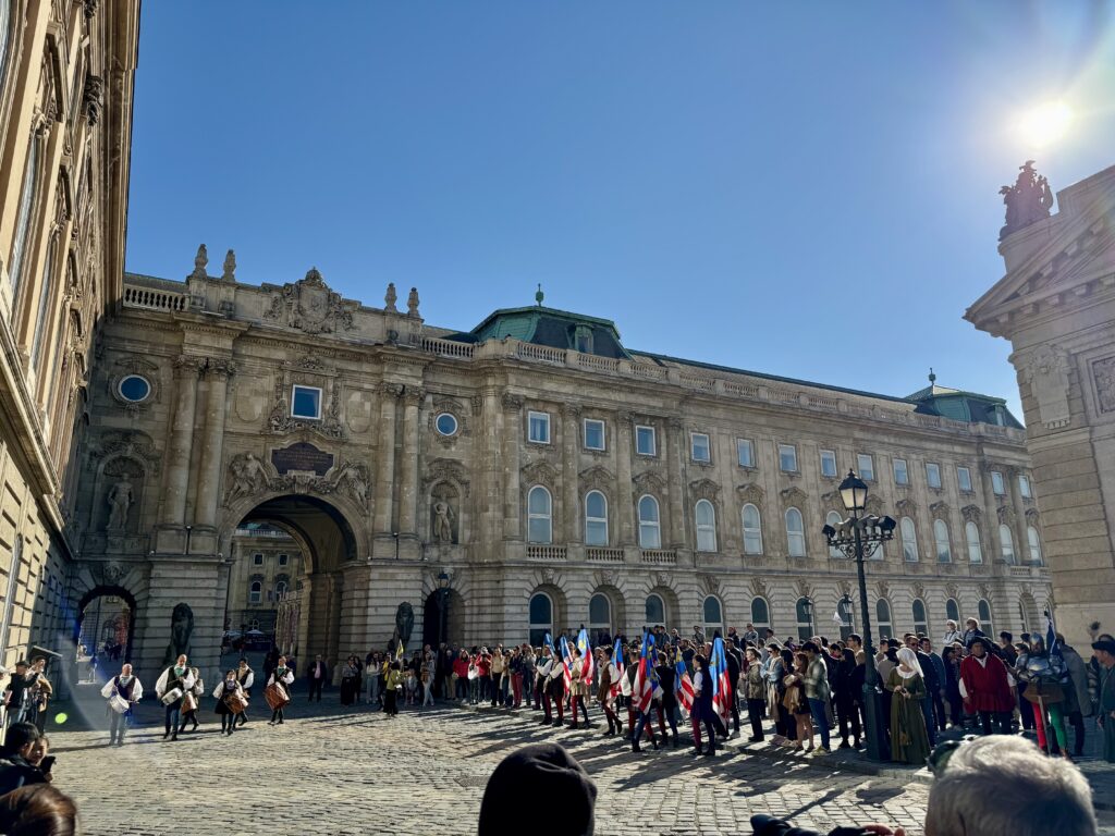 Buda Castle Back Courtyard