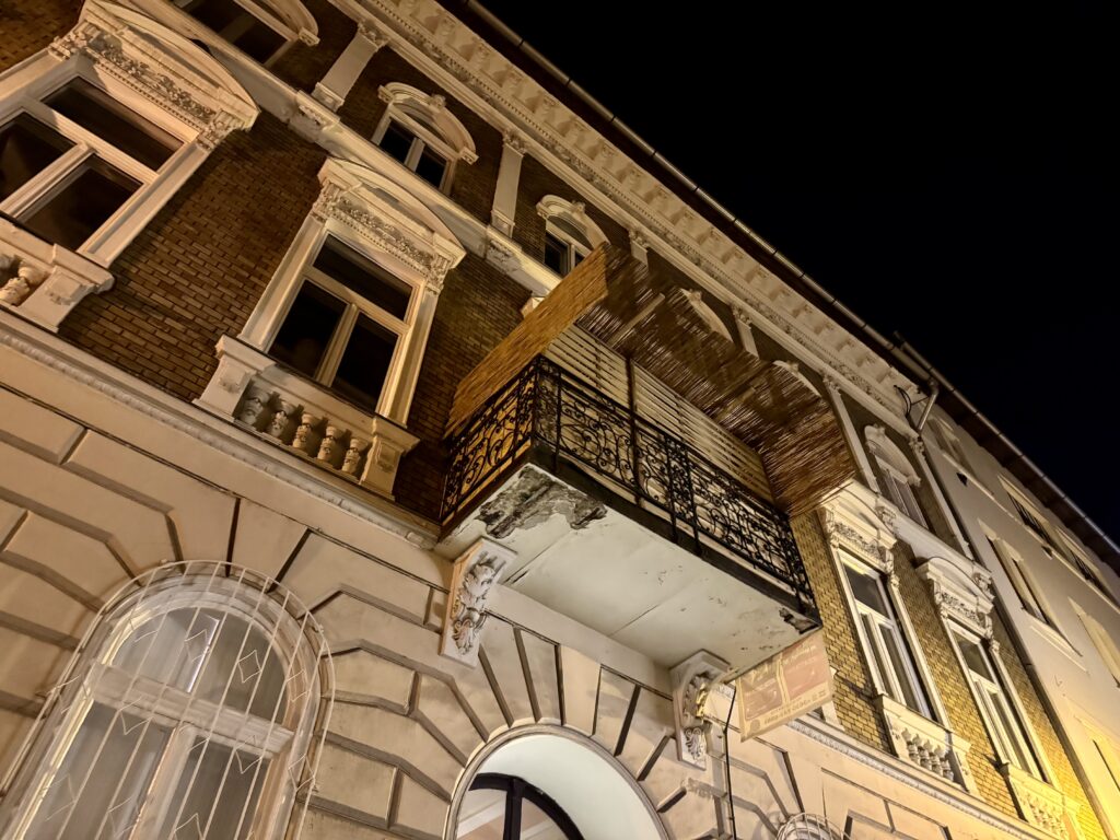 A Sukkah in Budapest