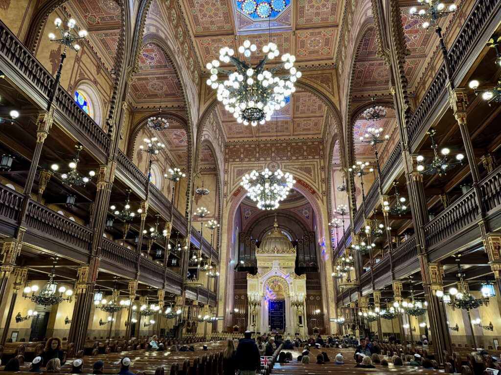 Interior of Dohány Street Synagogue