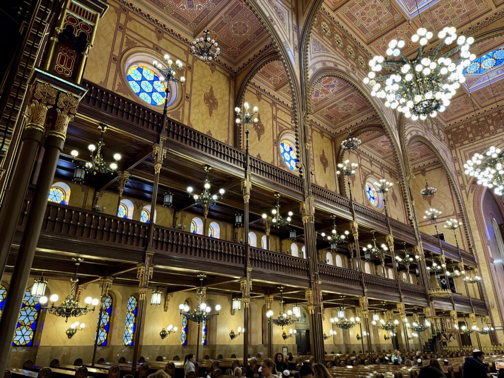 Interior of Dohány Street Synagogue