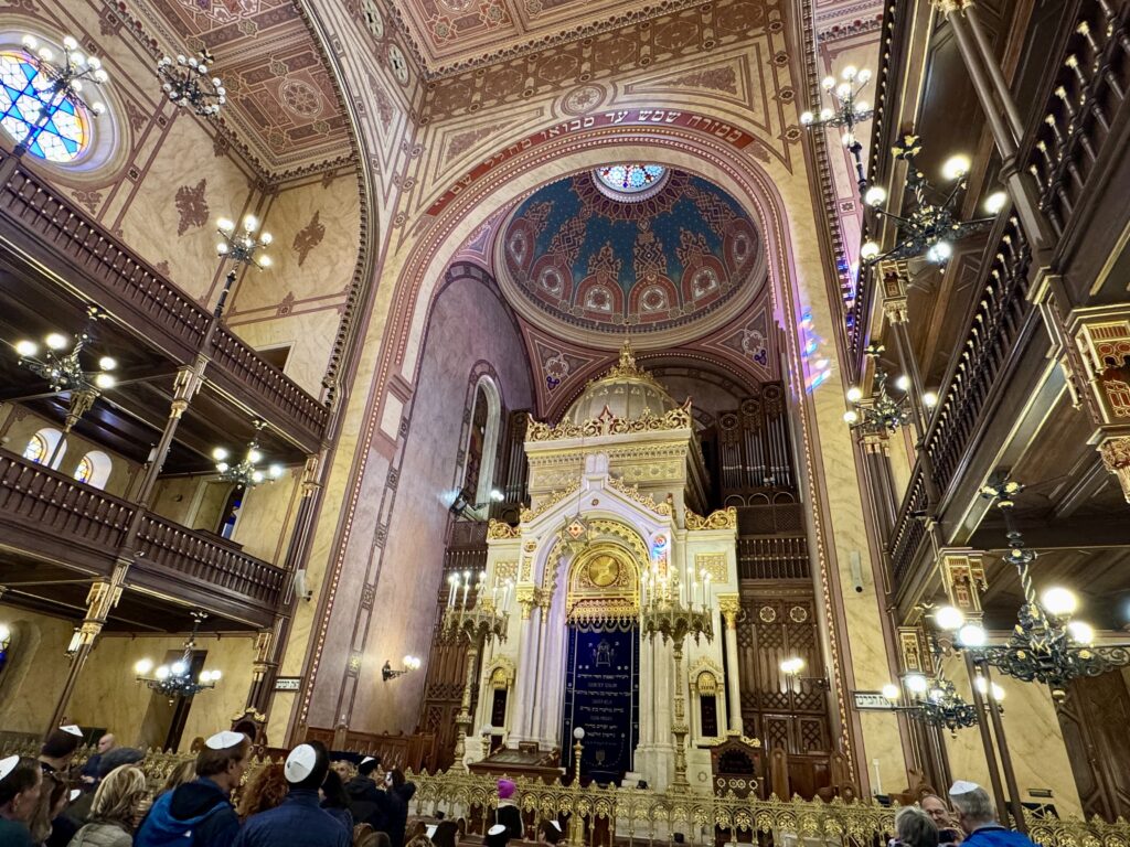 Interior of Dohány Street Synagogue