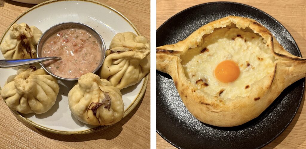 Fried Dumplings and the Acharuli Khachapuri