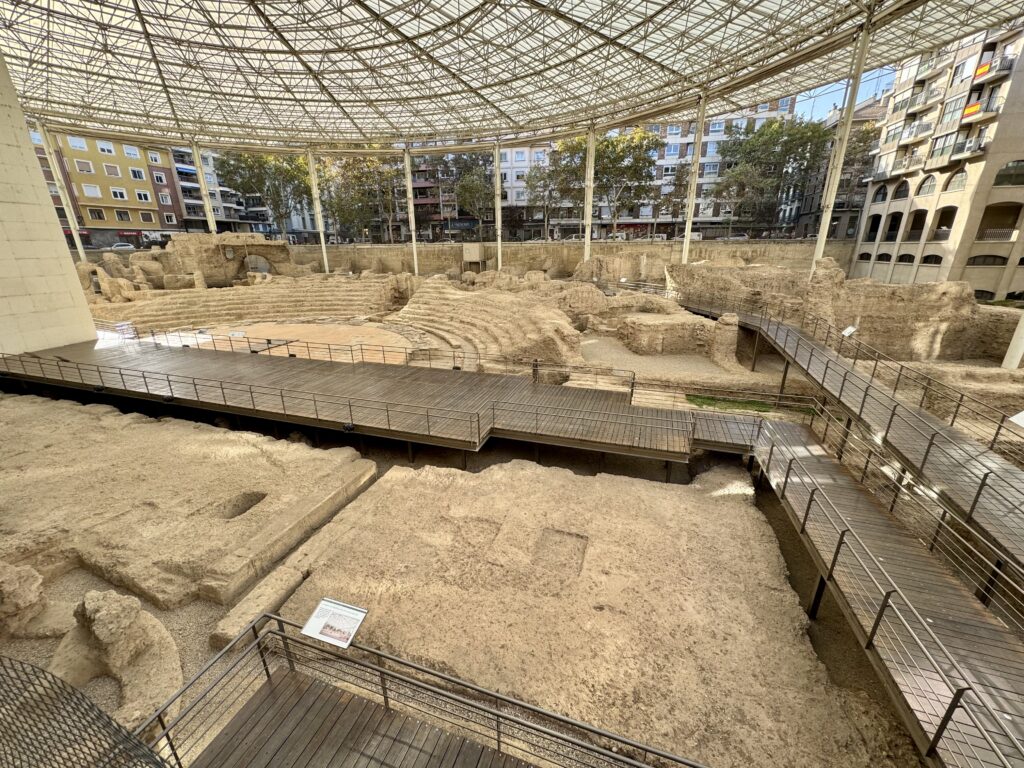 The Roman Theater of Zaragoza