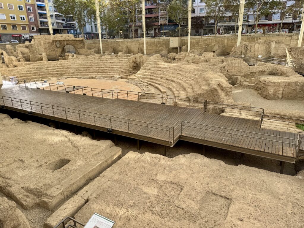 The Roman Theater of Zaragoza