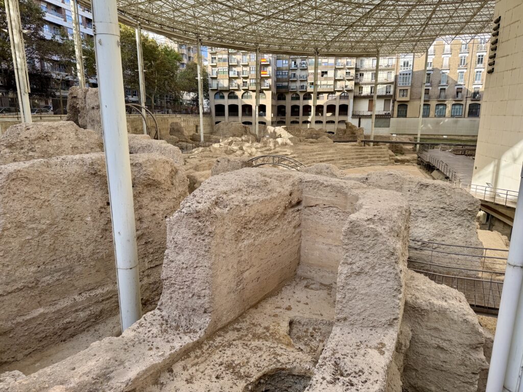 The Roman Theater of Zaragoza