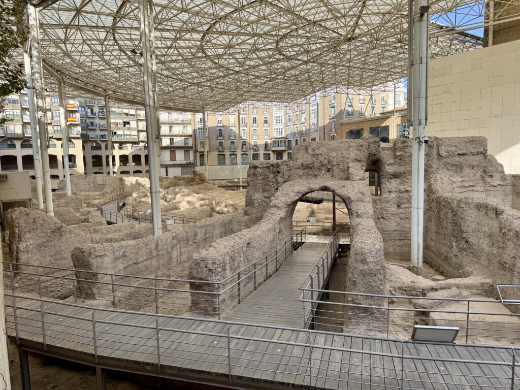 The Roman Theater of Zaragoza