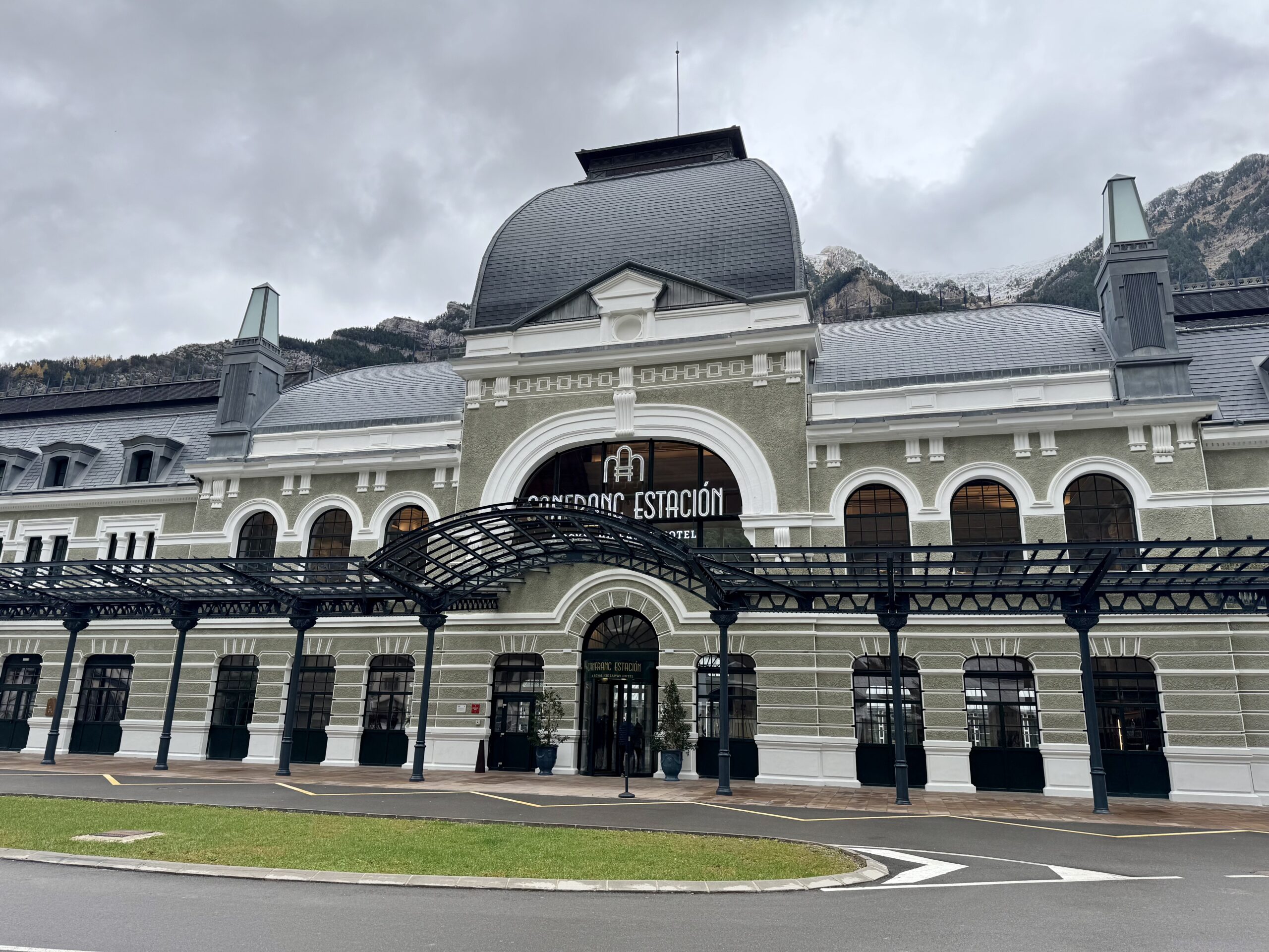 Visiting Canfranc Estación, Spain